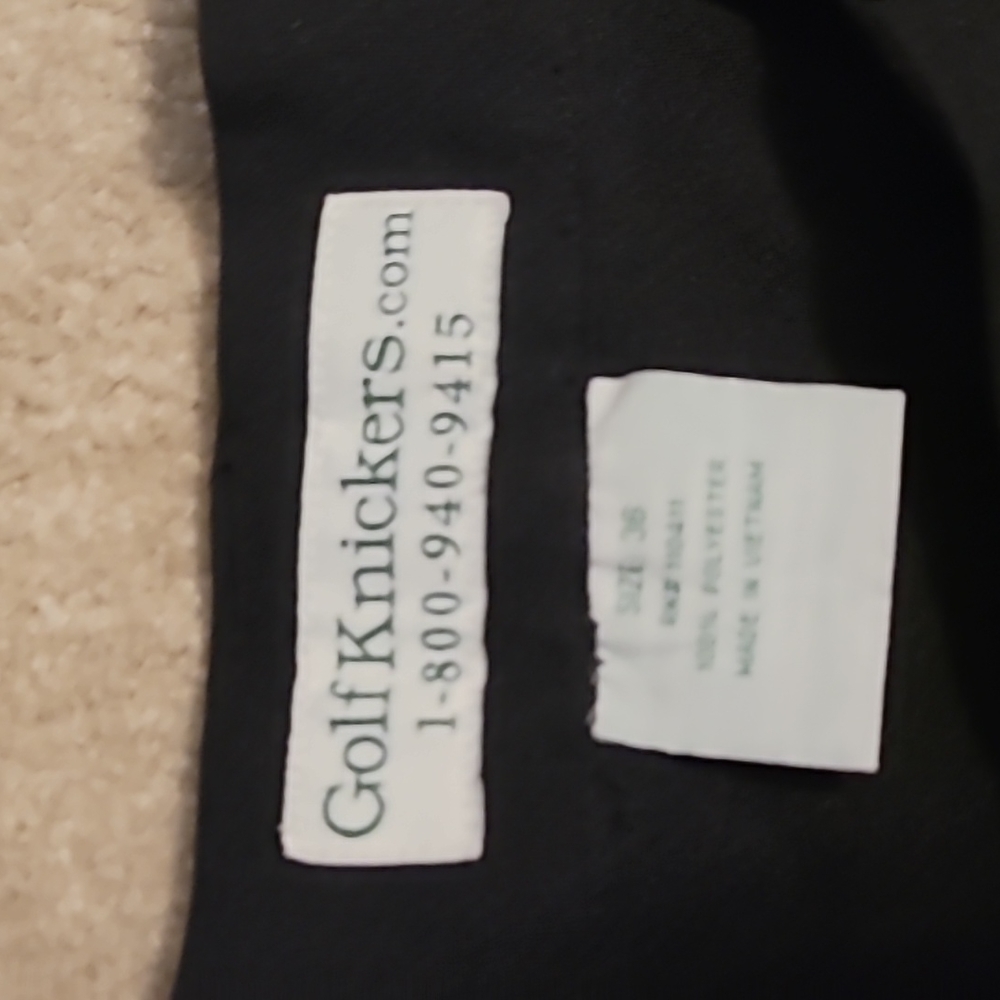 Mens golf Knickers size 36